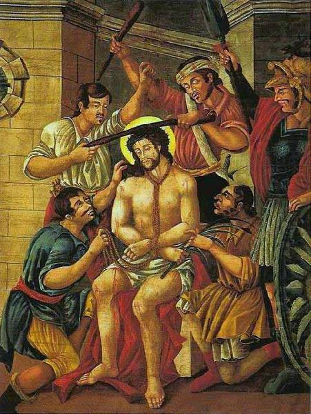Jose Joaquim da Rocha Flagellation of Christ china oil painting image